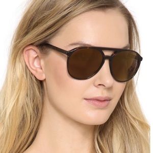 WILDFOX Amelia Aviator Tortoise shell Sunglasses